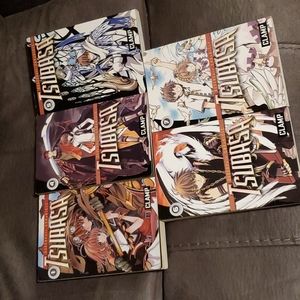 Tsubasa Manga Set 1, 4-7 English